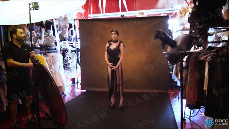 酷炫风格女性时装模特摄影技巧工作流程视频教程 摄影 第2张