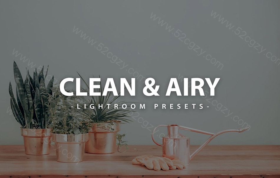 【Lightroom预设】清新明亮通透INS风格胶片Clean & Airy Lightroom Presets LR预设 第1张