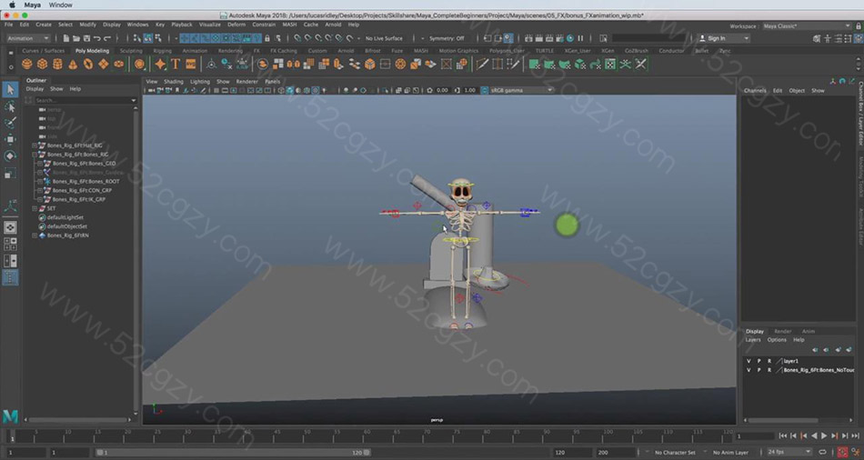 Maya教程Maya初学者Maya中3D动画的完整指南视频教程23GB 3D 第2张