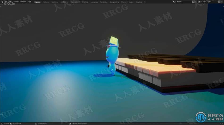 Blender皮克斯动画片《心灵奇旅》角色建模制作视频教程 3D 第2张