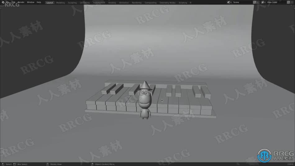 Blender皮克斯动画片《心灵奇旅》角色建模制作视频教程 3D 第3张