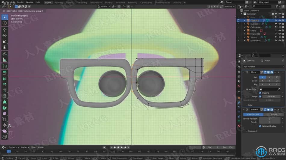 Blender皮克斯动画片《心灵奇旅》角色建模制作视频教程 3D 第6张