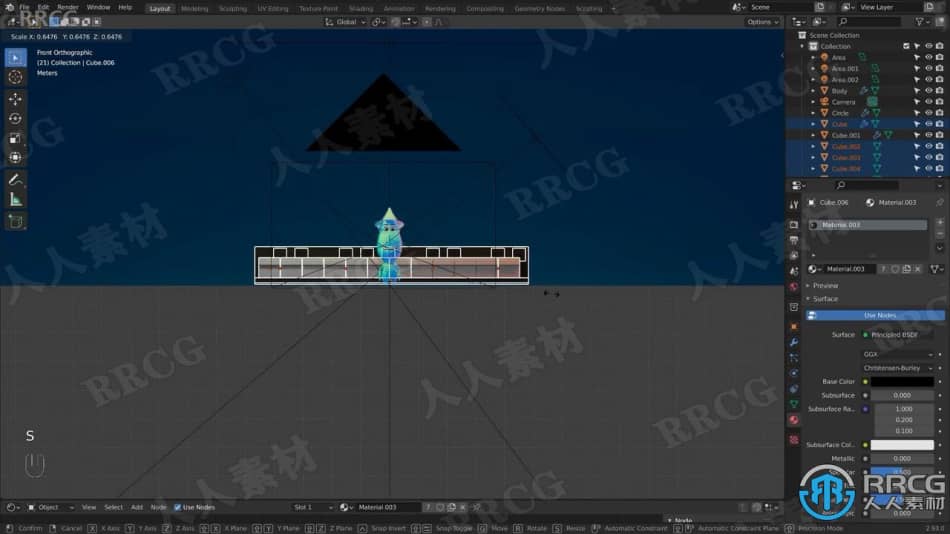 Blender皮克斯动画片《心灵奇旅》角色建模制作视频教程 3D 第10张