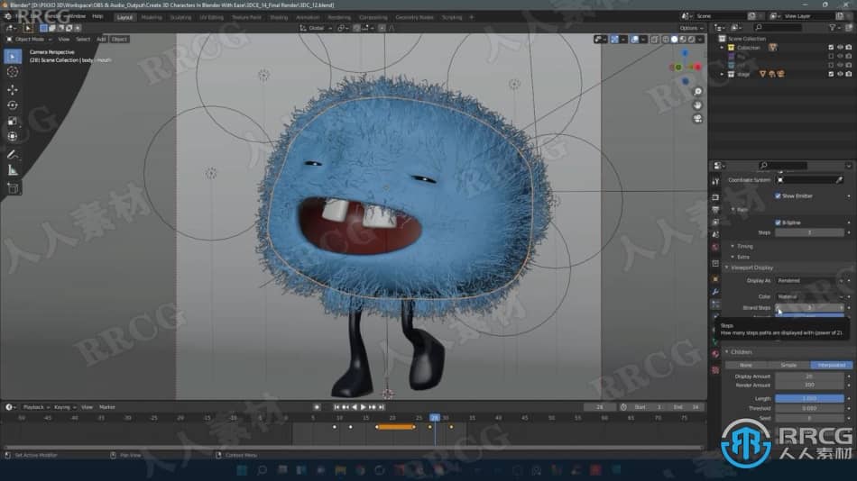 Blender 3.0三维角色动画实例制作训练视频教程 3D 第9张