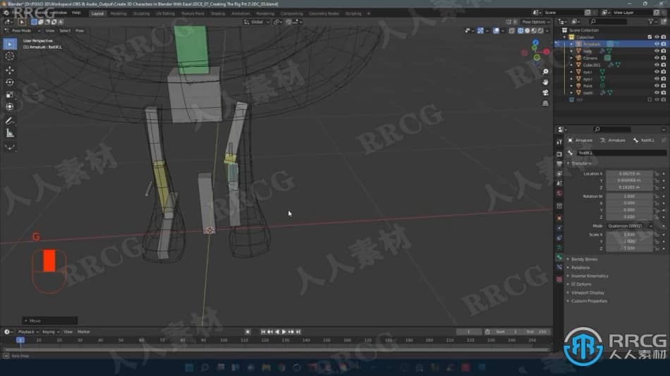 Blender 3.0三维角色动画实例制作训练视频教程 3D 第6张
