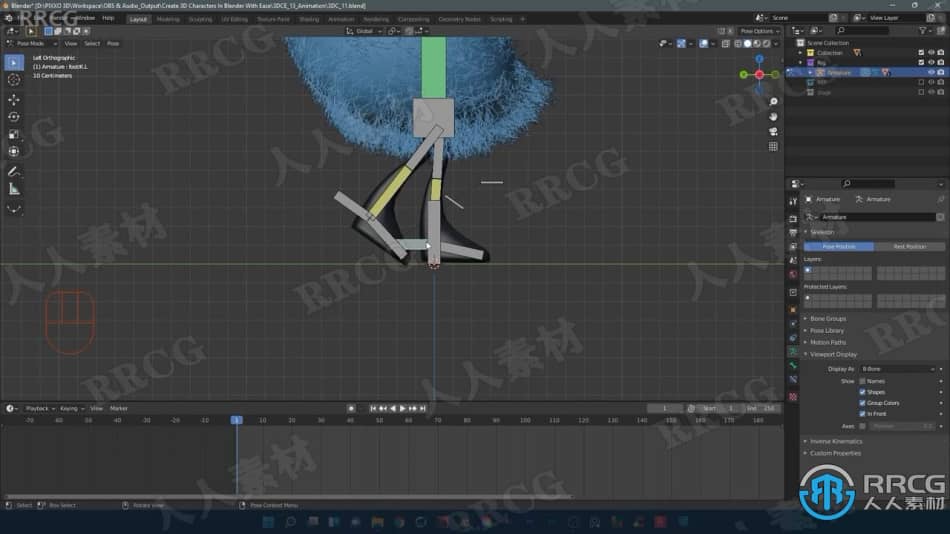 Blender 3.0三维角色动画实例制作训练视频教程 3D 第2张