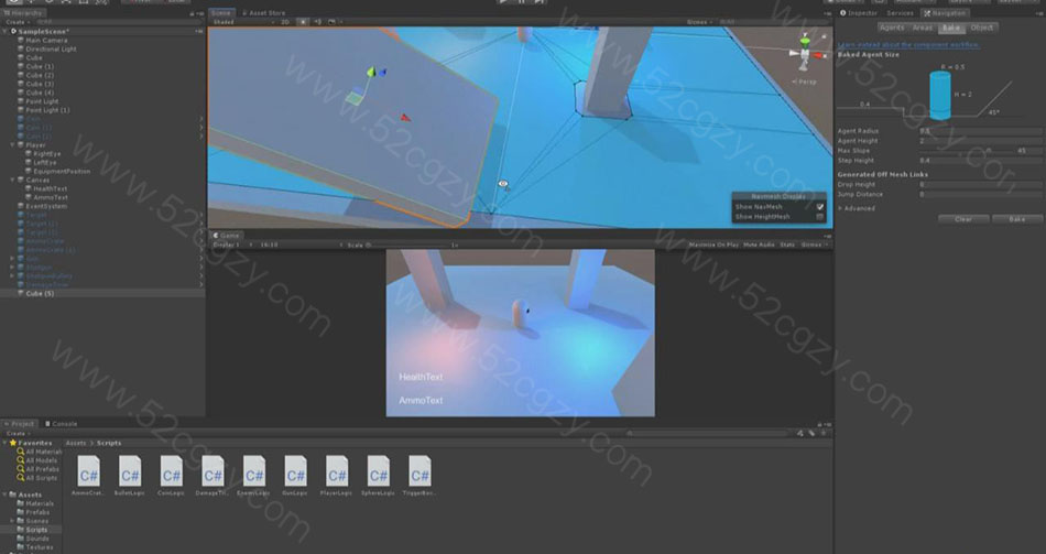 【中英字幕】Unity游戏开发全面核心技术大师班视频教程 3D 第4张