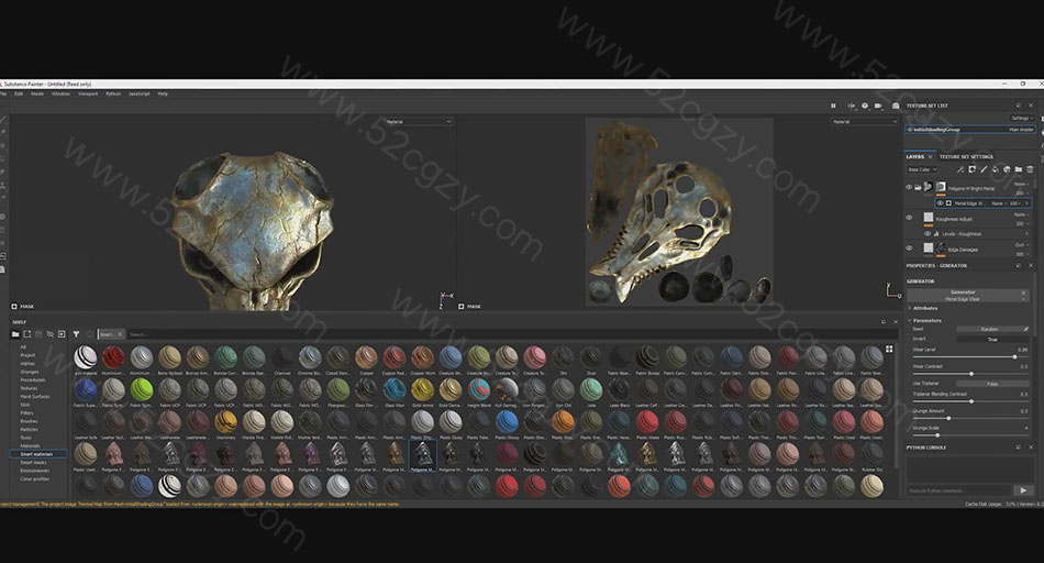 Zbrush与Blender游戏魔兽寒霜之剑完整建模贴图视频教程 3D 第4张