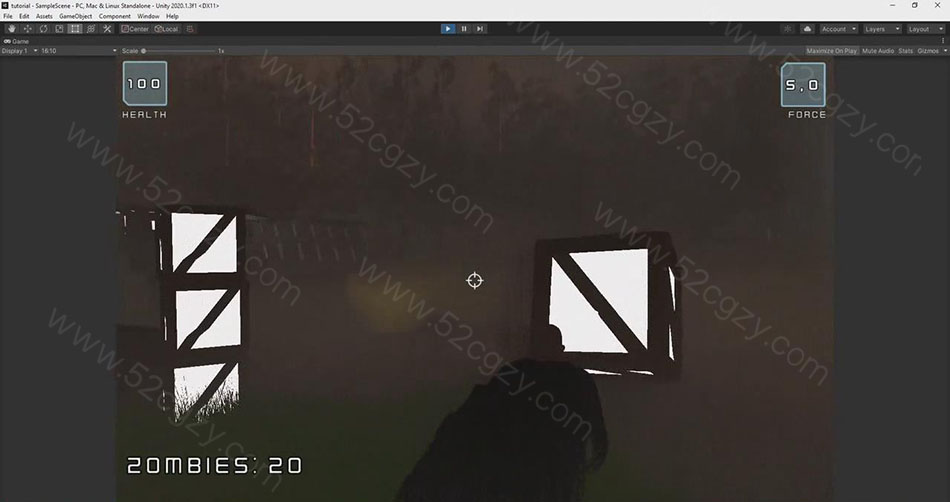 【中英字幕】Unity恐怖动作游戏完整制作工作流程视频教程 3D 第6张