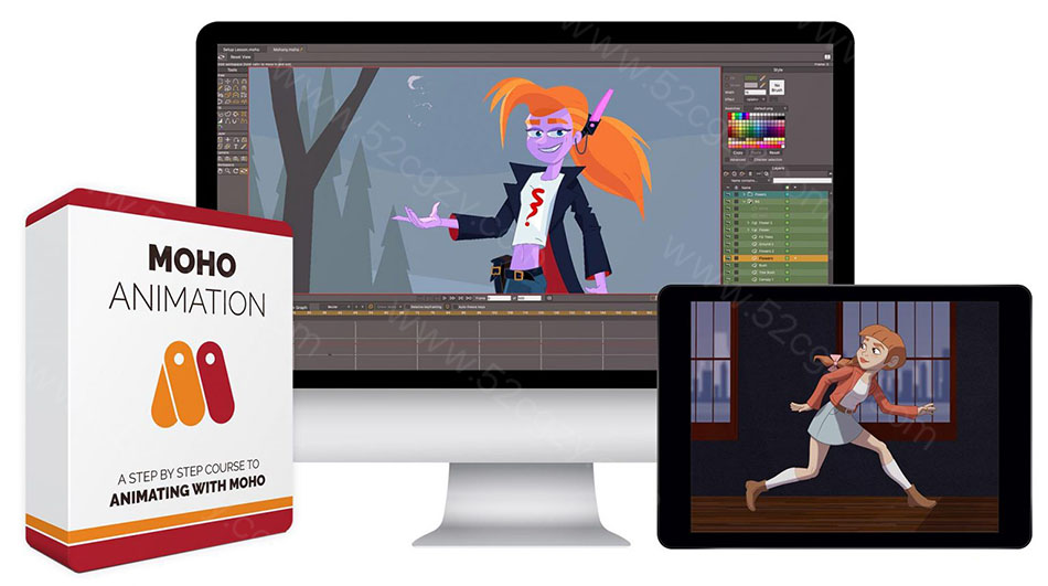 【中英字幕】Moho动画教程Bloop Animation – Moho Animation动画教程 3D 第2张