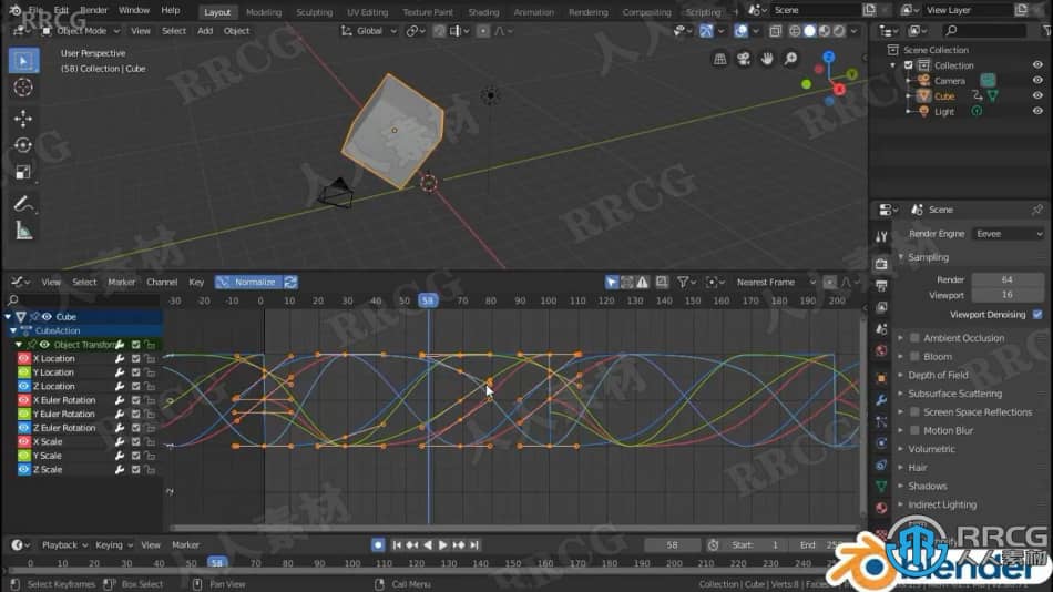 Blender超实用实例制作技能训练视频教程 3D 第5张