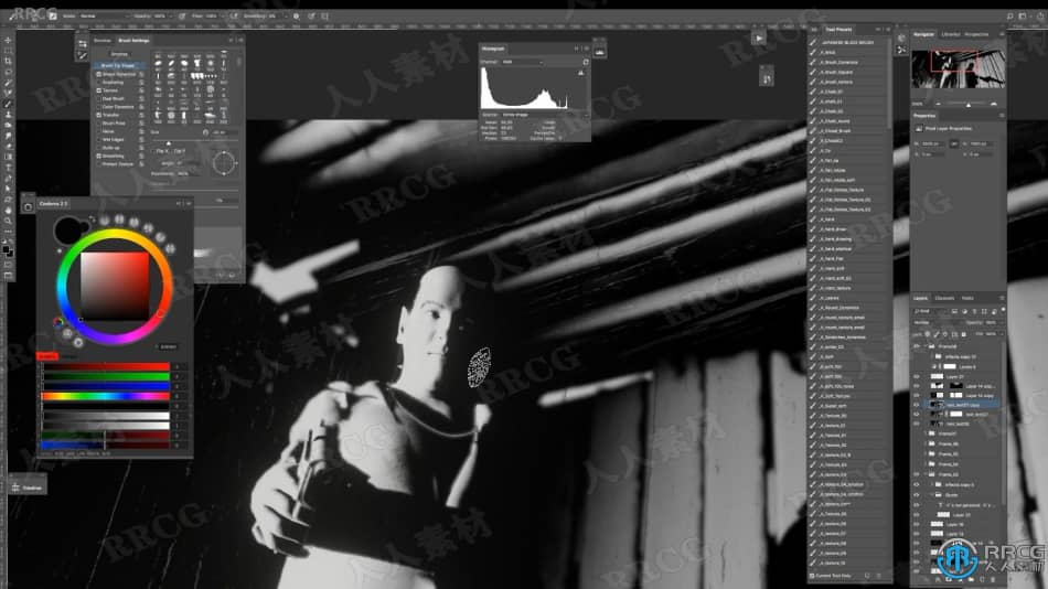 Blender黑白风格画面影视级场景实例制作视频教程 3D 第14张