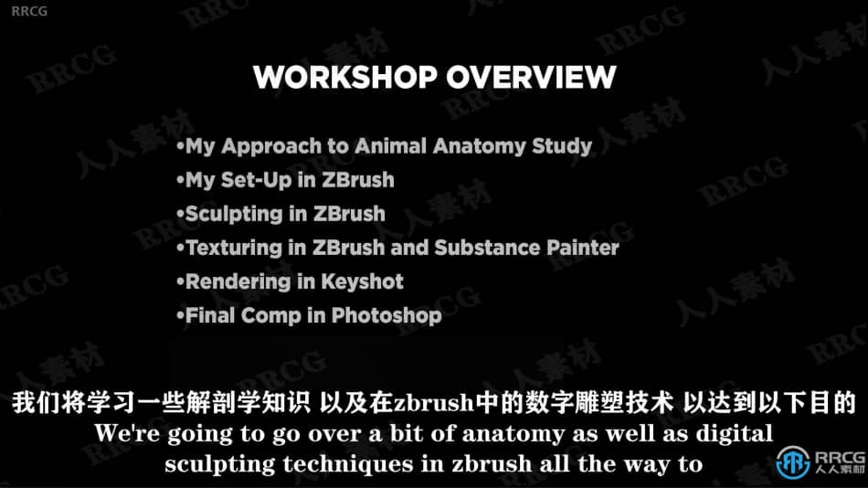 【中文字幕】Zbrush 2021硬表面雕刻从入门到精通训练视频教程 3D 第13张