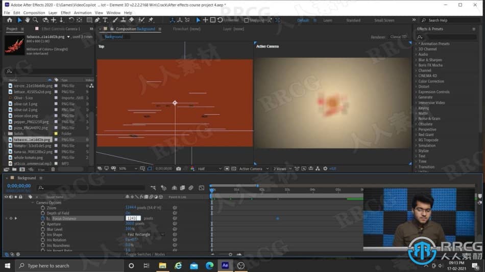 AE创建3D场景错觉完整动态图形工作流程视频教程 AE 第4张
