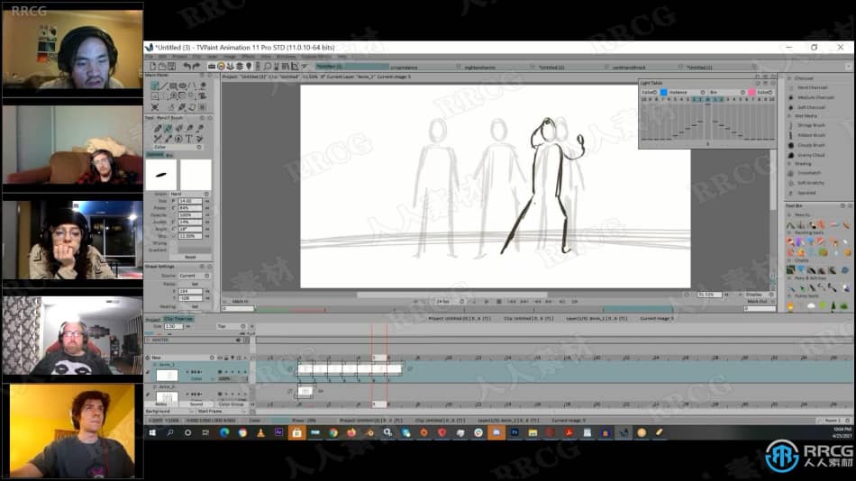 2D角色手绘动画核心技术大师班视频教程 CG 第4张