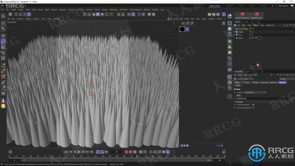 Cinema 4D与AE动画纹理Mograph驱动技术视频教程 C4D 第5张