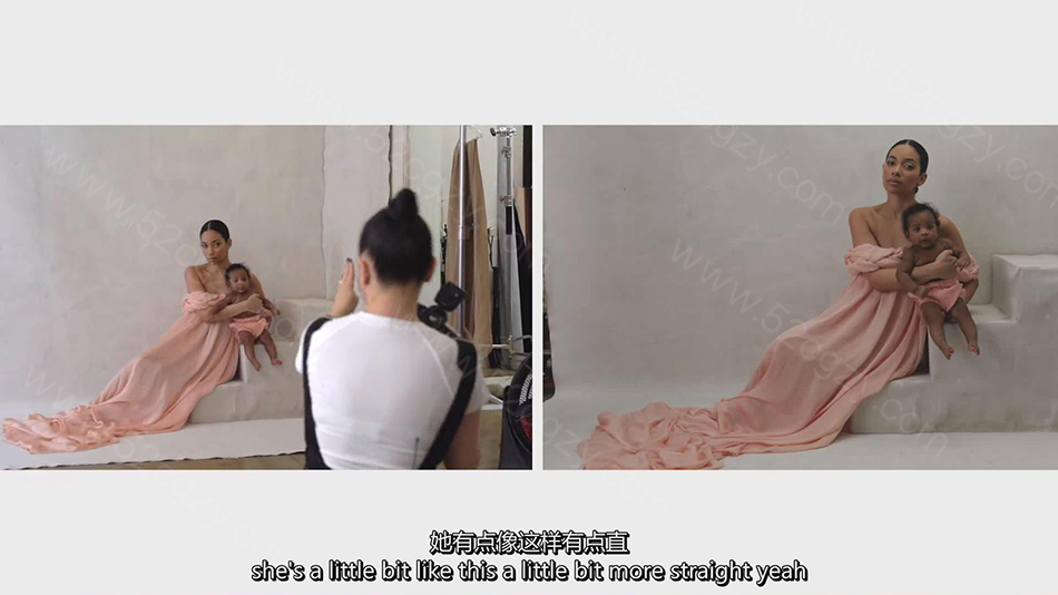 【中英字幕】Lola Melani Academy孕妇人像写真高级时装礼服造型摄影教程 VOL.2 摄影 第8张