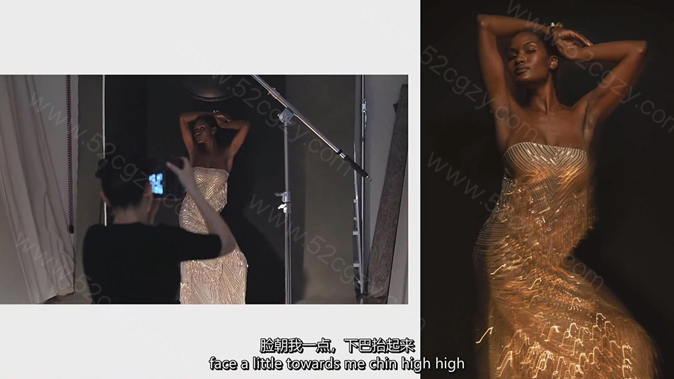【中英字幕】Lola Melani Academy孕妇人像写真高级时装礼服造型摄影教程 VOL.2 摄影 第10张