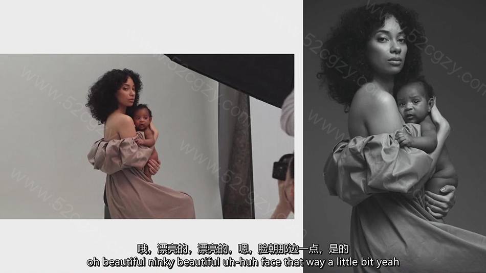 【中英字幕】Lola Melani Academy孕妇人像写真高级时装礼服造型摄影教程 VOL.2 摄影 第17张