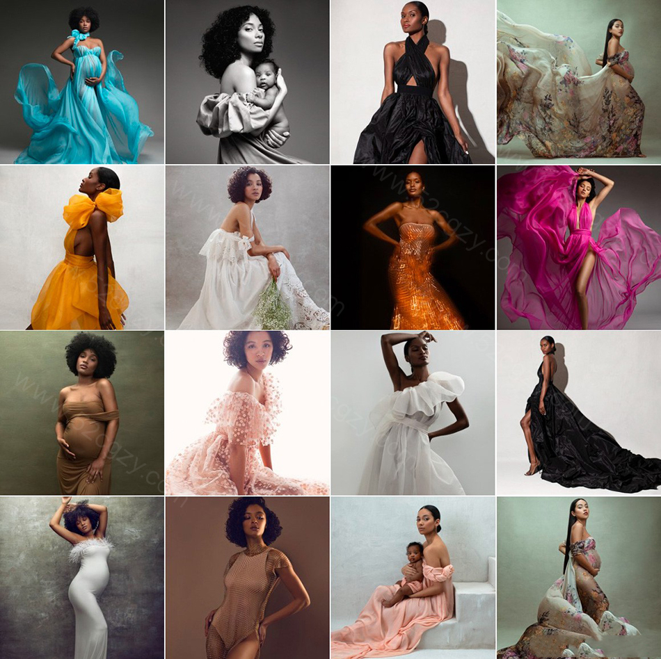 【中英字幕】Lola Melani Academy孕妇人像写真高级时装礼服造型摄影教程 VOL.2 摄影 第18张