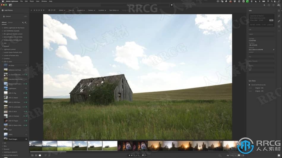 LR创建自然风景摄影图像后期调色修饰工作流程视频教程 LR 第4张