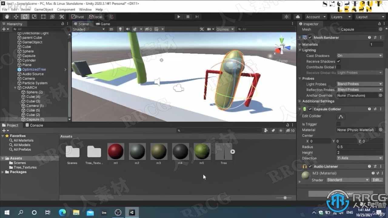 【中文字幕】Unity引擎游戏创作基础要点技术视频教程 Unity 第6张