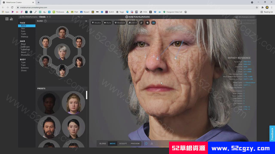 【中文字幕】Unreal Engine中MetaHuman创建角色技术训练视频教程 3D 第3张
