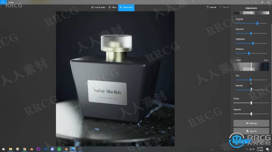 【中文字幕】Blender逼真香水产品可视化技术视频教程 3D 第4张