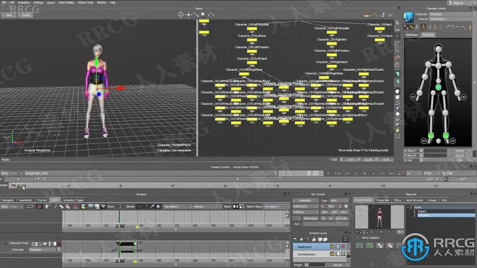 MotionBuilder角色动作捕捉制作循环动画视频教程 CG 第6张