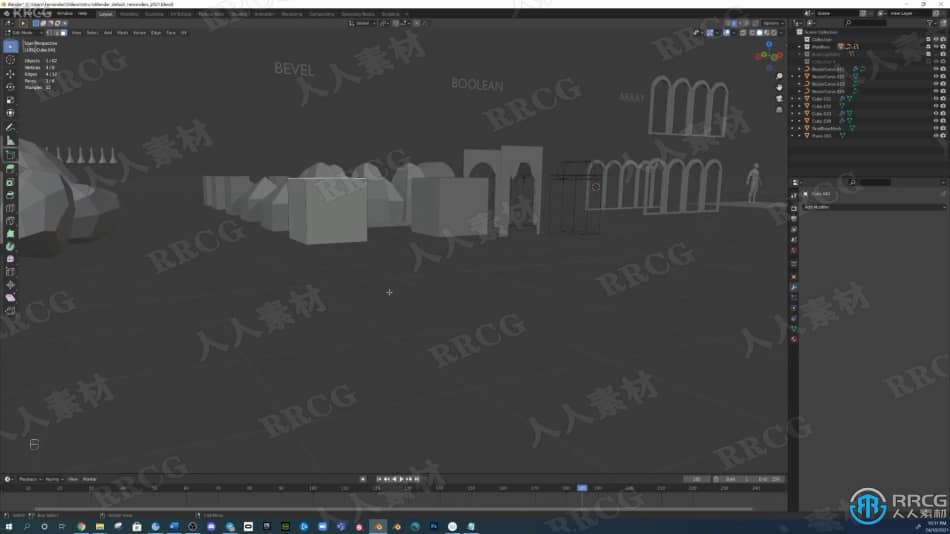 Blender概念艺术场景制作与数字绘画技术视频教程 3D 第16张
