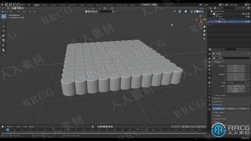 Blender 3.0循环动画实例制作训练视频教程 3D 第2张