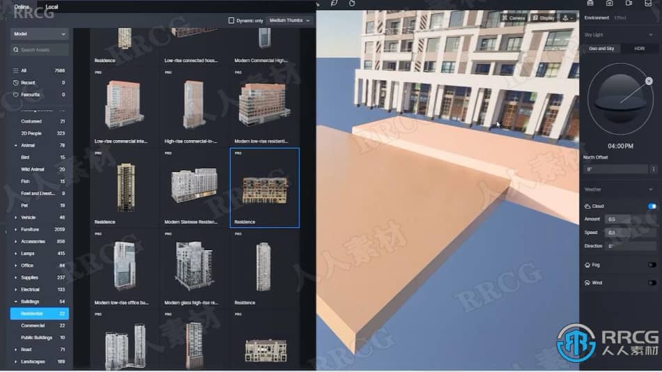 【中文字幕】D5 Render建筑可视化3D渲染技术视频教程 CG 第10张