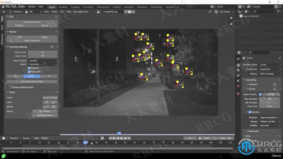 Blender与真实世界场景镜头融合技术作视频教程 3D 第2张