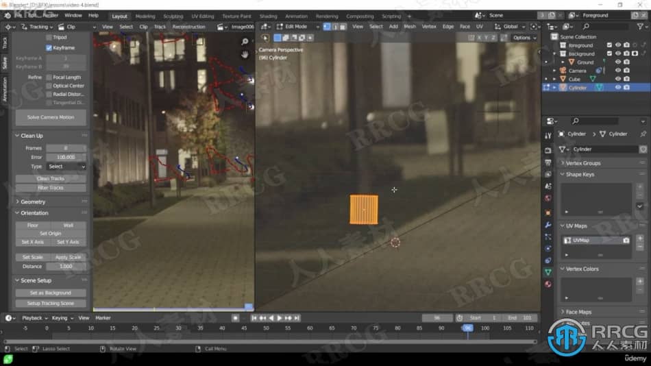 Blender与真实世界场景镜头融合技术作视频教程 3D 第5张