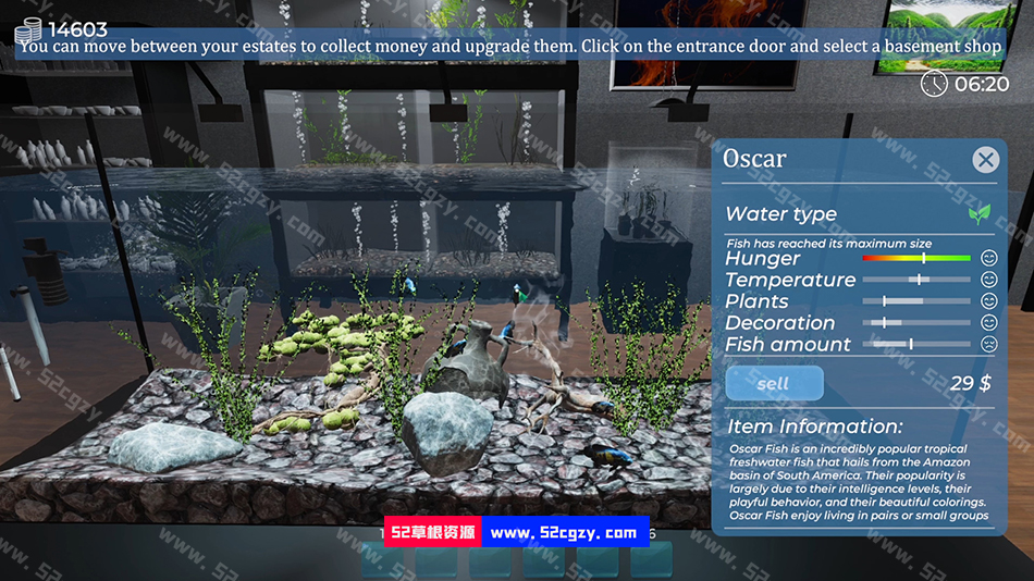 《水族馆-建造水族馆，养鱼，发展你的事业》免安装-Build.8392093-Hotfix #2绿色中文版[3.56GB] 单机游戏 第8张