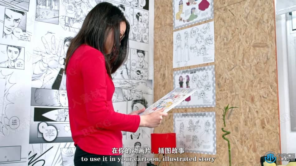 【中文字幕】日系漫画插画人物角色绘画设计视频教程 CG 第7张