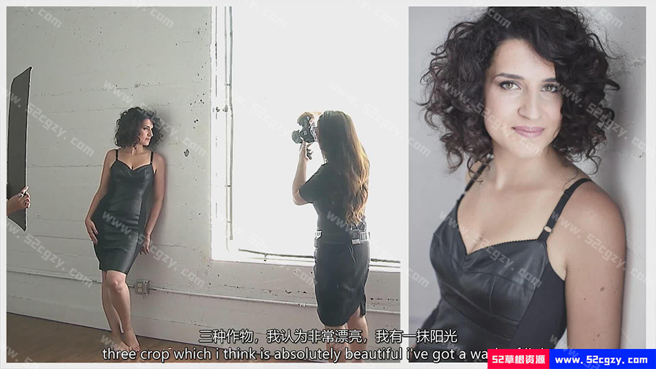 【中文字幕】摄影师苏·布莱斯Sue Bryce时尚人像靠墙摆姿引导教程 摄影 第9张