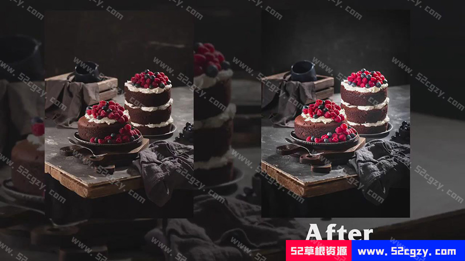 【中英字幕】美食摄影教程-黑暗情绪食物摄影布光造型教程 摄影 第3张