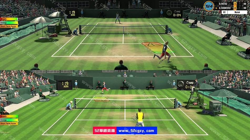 《网球精英4》免安装v0.52绿色中文版[2.1GB] 单机游戏 第4张