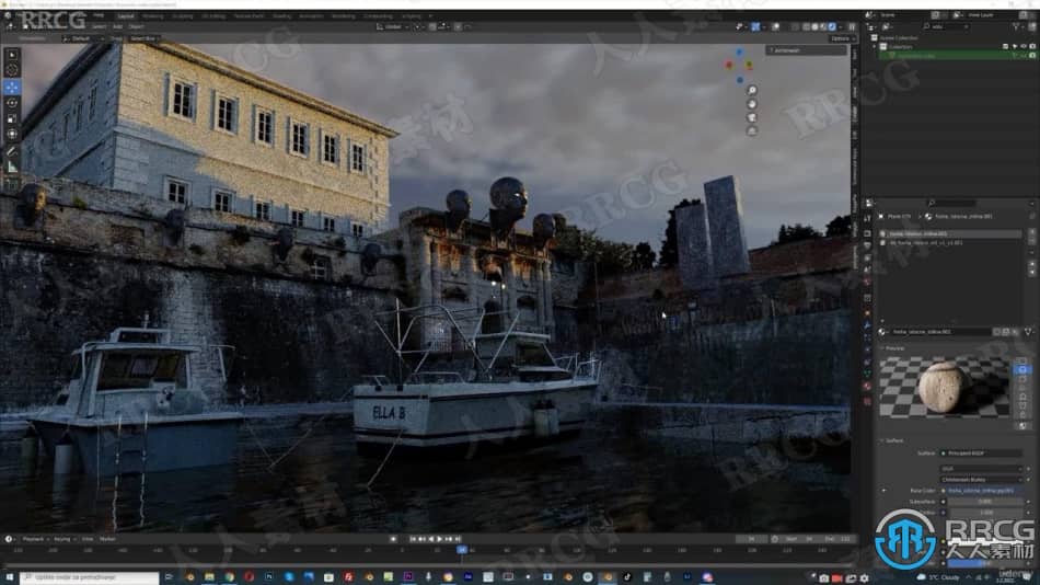 【中文字幕】Blender与RealityCapture未来主义影视建筑场景制作 3D 第4张