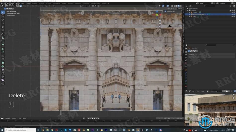 【中文字幕】Blender与RealityCapture未来主义影视建筑场景制作 3D 第8张