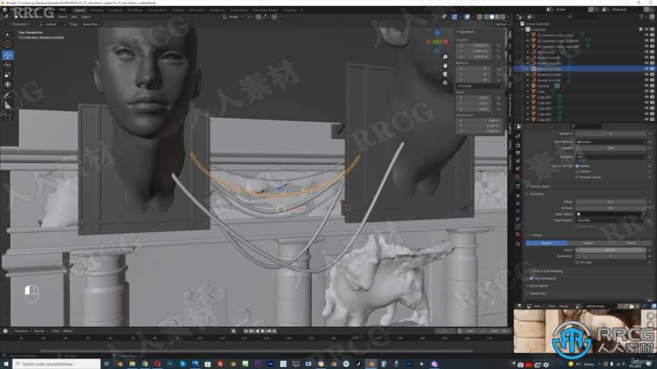 【中文字幕】Blender与RealityCapture未来主义影视建筑场景制作 3D 第11张
