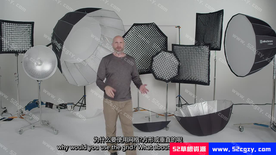 【中英字幕】马克·华莱士 Mark Wallace 理解光和各种布光照明设备教程 摄影 第2张