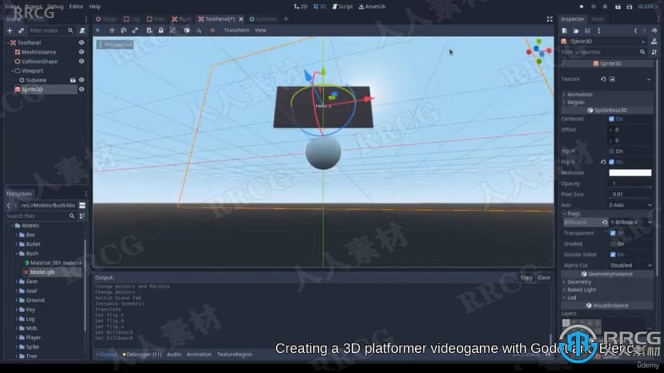 【中文字幕】Blender与Godot创建3D视频游戏训练视频教程 3D 第9张