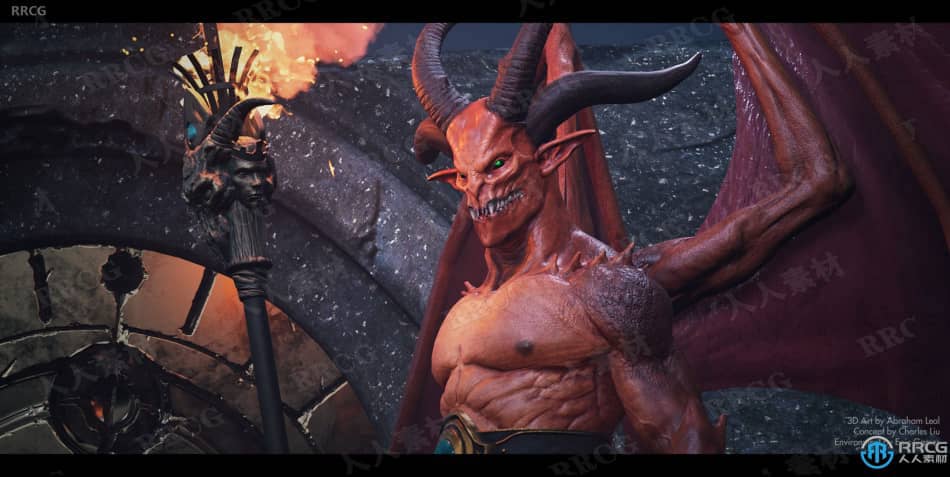 [Zbrush] 游戏恶魔概念艺术角色完整制作工作流程视频教程 3D 第2张