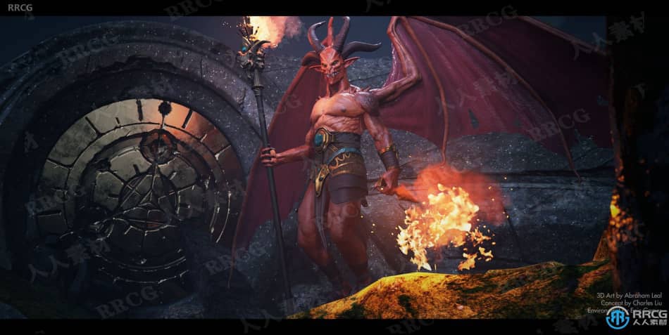 [Zbrush] 游戏恶魔概念艺术角色完整制作工作流程视频教程 3D 第5张