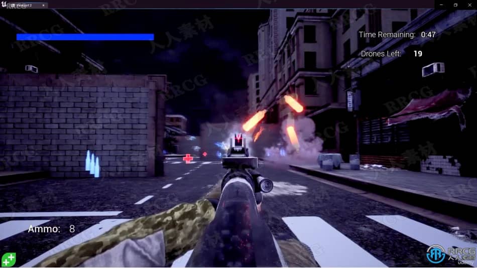 UE5虚幻引擎FPS第一人称射击游戏蓝图技术视频教程 design others 第3张