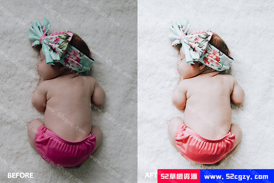 【Lightroom预设】新生婴儿后期修图调色Baby Lightroom presets LR预设 第2张