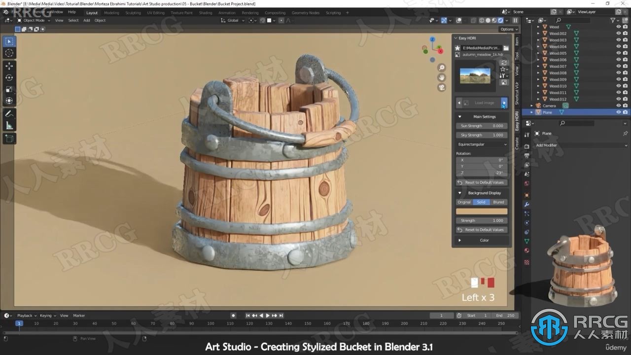 Blender初学者游戏资产制作训练视频教程 3D 第3张