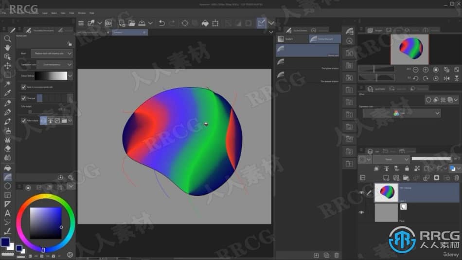 【中文字幕】Clip Studio Paint数字艺术创作工作流程视频教程 CG 第8张